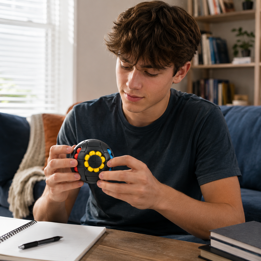 3D Orbital Bead Mechanical Puzzle Sphere