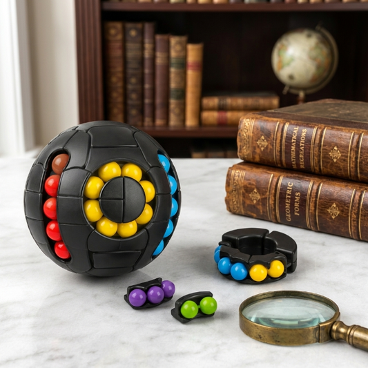 3D Orbital Bead Mechanical Puzzle Sphere