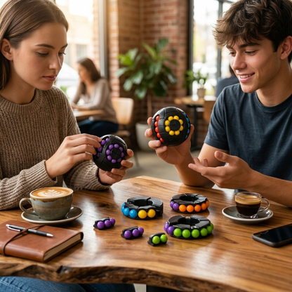 3D Orbital Bead Mechanical Puzzle Sphere