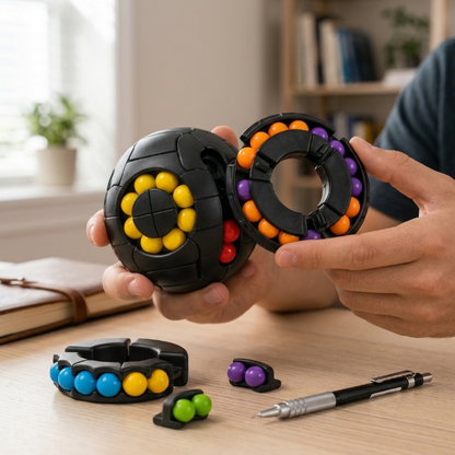3D Orbital Bead Mechanical Puzzle Sphere