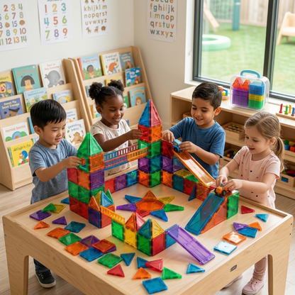 3D Magnetic Building Tiles Set